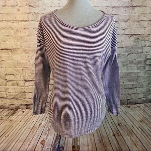 Old Navy Maternity Long Sleeve Dolman Batwing Small Purple